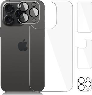 CASELIA Front and Back Tempered Glass for APPLE iPhone 15 Pro Max