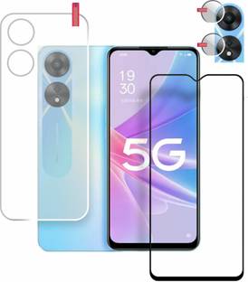 Olonga Front and Back Tempered Glass for OPPO A78 5G