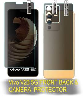 ICROMECK Front and Back Tempered Glass for VIVO V23 5G