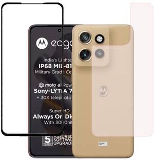 ECMERED Front and Back Tempered Glass for MOTOROLA EDGE 50 NEO, MOTO EDGE 50 NEO, motorola edge 50 neo, moto edge 50 neo