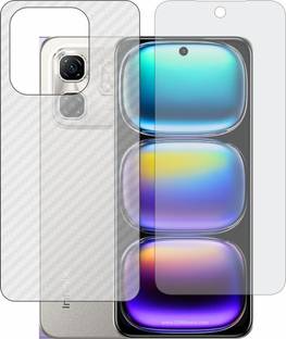 Mobling Front and Back Tempered Glass for Infinix Hot 50i X6531