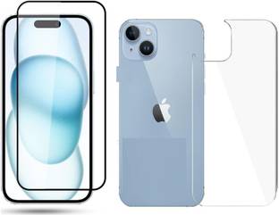4 YARDS Front and Back Tempered Glass for iPhone 15 Plus (D-Plus)