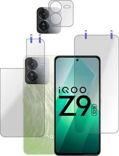 PONDRIK Front and Back Tempered Glass for IQOO Z9 5G