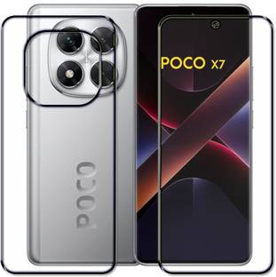 tombik Front and Back Tempered Glass for 71dd-Poco X7-fb