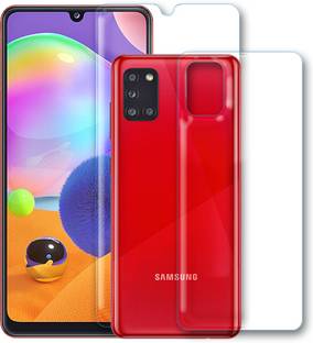 SOMTONE Front and Back Tempered Glass for Samsung Galaxy A31