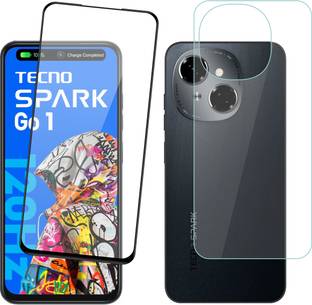 Ten To 11 Front and Back Tempered Glass for Tecno Spark Go 1