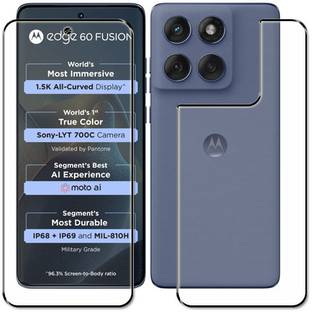 tombik Front and Back Tempered Glass for 3qd-Motorola Edge 60 Fusion-fb