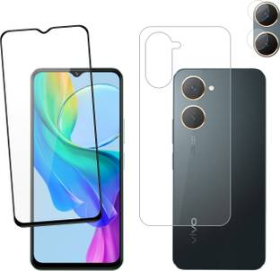 Ten To 11 Front and Back Tempered Glass for ViVO Y18i, ViVO Y18i [With Rear Camera Lens Guard]