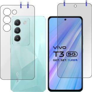 सिंज़िया Front and Back Tempered Glass Vivo T3 5G के लिए