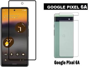 DSCASE Front and Back Tempered Glass for Google Pixel 6a, Pixel 6a