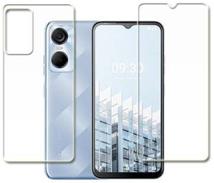 MUTAALI Front and Back Tempered Glass for Tecno Pop 6 Pro
