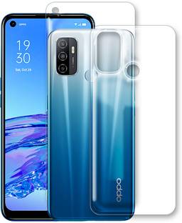 SOMTONE Front and Back Tempered Glass for Oppo A53