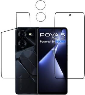 Winkoba Front and Back Tempered Glass for Tecno pova 5 pro