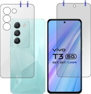 Cinzia Front and Back Tempered Glass for Vivo T3 5G