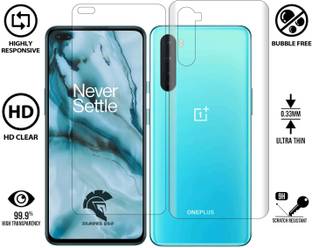 AGRSHI Front and Back Tempered Glass for OnePlus Nord, One Plus Nord, 1+ Nord