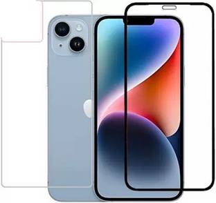 AV Front and Back Tempered Glass for Apple iPhone 14 Plus - Edge to Edge 11D | HD Clear | Scratch Resistant