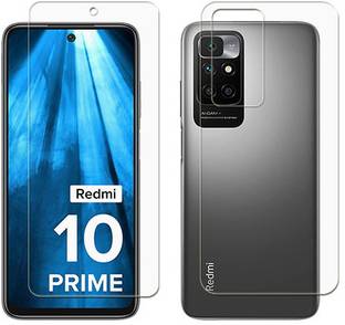 ARBAN Front and Back Tempered Glass for Redmi 10 Prime