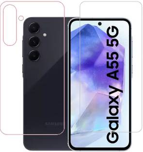 KMPERED Front and Back Tempered Glass for SAMSUNG A16 5G, SAMSUNG A16, samsung a16 5g, samsung a16