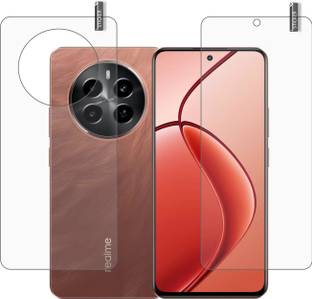 BOMGUARD Front and Back Tempered Glass for REALME P1 5G