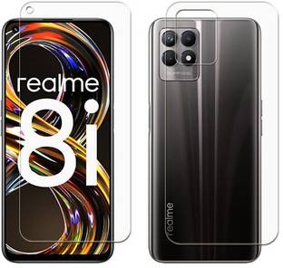 SOMTONE Front and Back Tempered Glass for Realme 8i
