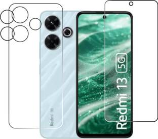 chakoor Front and Back Tempered Glass for Redmi 13 5G