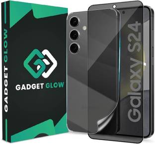 Gadget Glow Front and Back Tempered Glass for Samsung Galaxy S24 5G, Samsung S24 5G, Samsung Galaxy S24, ( 1 Privacy Anti Spy Glass with 1 Back Screen Guard )