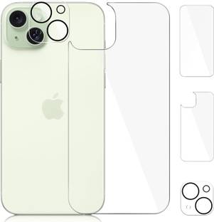 CASELIA Front and Back Tempered Glass for APPLE iPhone 15