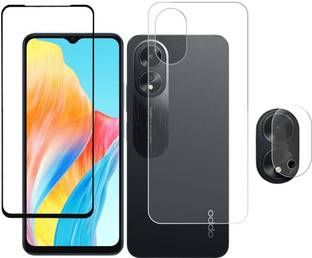 FINCH Front and Back Tempered Glass for OPPO A18
