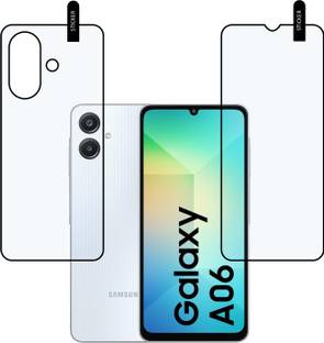 MOBKAVACH Front and Back Tempered Glass for Samsung Galaxy A06