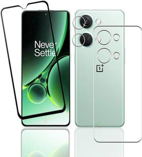 ICROMECK Front and Back Tempered Glass for OnePlus Nord 3 5G
