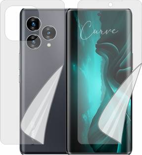 Mobling Front and Back Tempered Glass for Lava Blaze Curve 5G