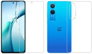 4 YARDS Front and Back Tempered Glass for OnePlus Nord Ce 4 lite 5g