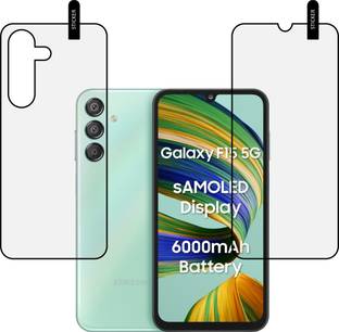 MOBKAVACH Front and Back Tempered Glass for Samsung Galaxy F15 5G
