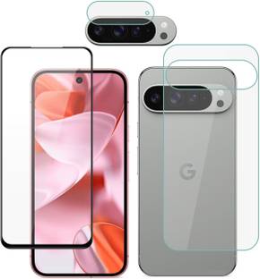 Vatsin Front and Back Tempered Glass for Google Pixel 10, Google Pixel 10 [With Rear Camera Lens Guard]