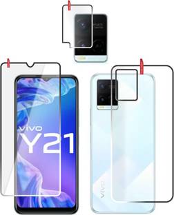 chakoor Front and Back Tempered Glass for VIVO Y21, Y21S ,Y21A, Y21E, Y21T, Y33T, Y33S,