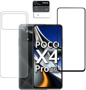 FINCH Front and Back Tempered Glass for POCO X4 PRO 5G
