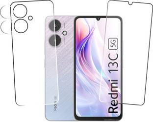 chakoor Front and Back Tempered Glass for Redmi 13C 5g