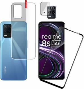 Olonga Front and Back Tempered Glass for REALME 8S 5G