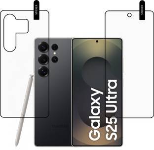 MOBKAVACH Front and Back Tempered Glass for Samsung Galaxy S25 Ultra 5G