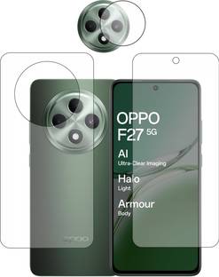 DORADO SHIELD Front and Back Tempered Glass for oppo f27 5g