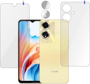 PONDRIK Front and Back Tempered Glass for OPPO A59 5G