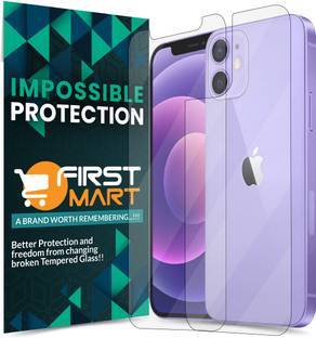 FIRST MART Front and Back Tempered Glass for Apple iPhone 12 Mini, iPhone 12 Mini, Apple 12 Mini