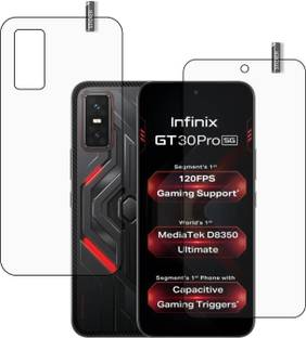 GARUDA GLASS Front and Back Tempered Glass for Infinix GT 30 Pro 5G+