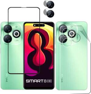 FINCH Front and Back Tempered Glass for INFINIX SMART 8 HD