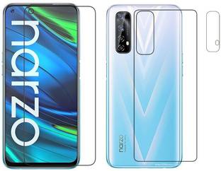 Vatsin Front and Back Tempered Glass for Realme Narzo 20 Pro