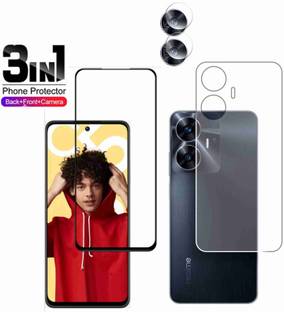 FINCH Front and Back Tempered Glass for REALME C55