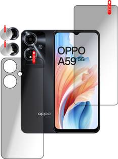 ARKEIS Front and Back Tempered Glass for OPPO A59 5G