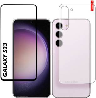 KANCHA Front and Back Tempered Glass for SAMSUNG GALAXY S23