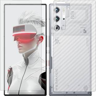 MOBART Front and Back Tempered Glass for ZTE Nubia Red Magic 9S Pro Plus