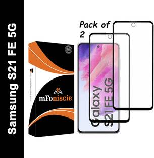 mFoniscie Edge To Edge Tempered Glass for Samsung S21 FE 5G